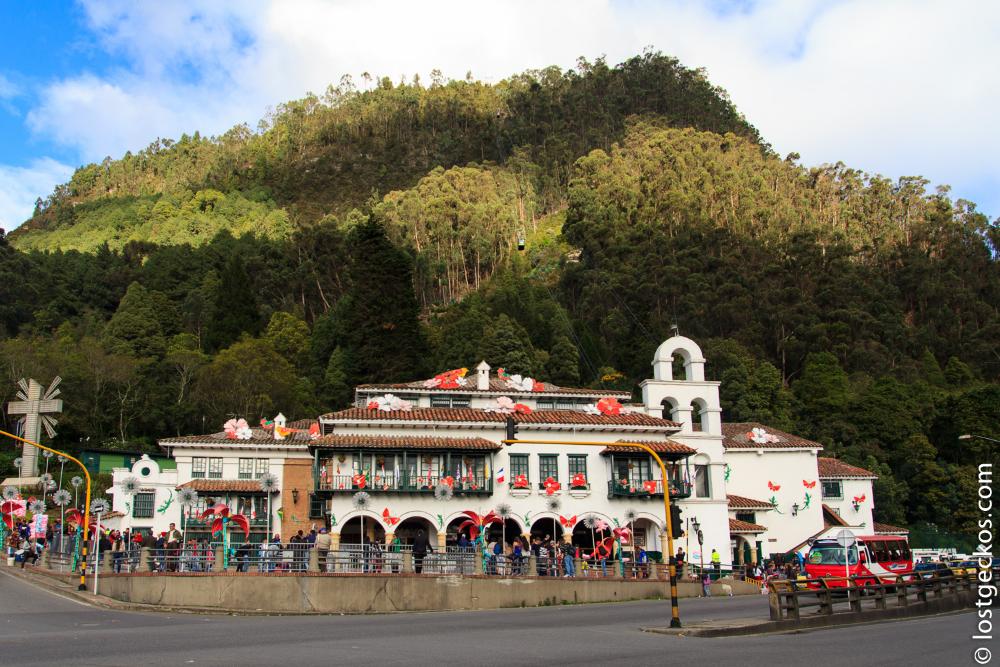 Monserrate, the monastery on top of a mountain